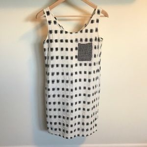 Hip cotton jumper, and made in Portland. Size 0-2.